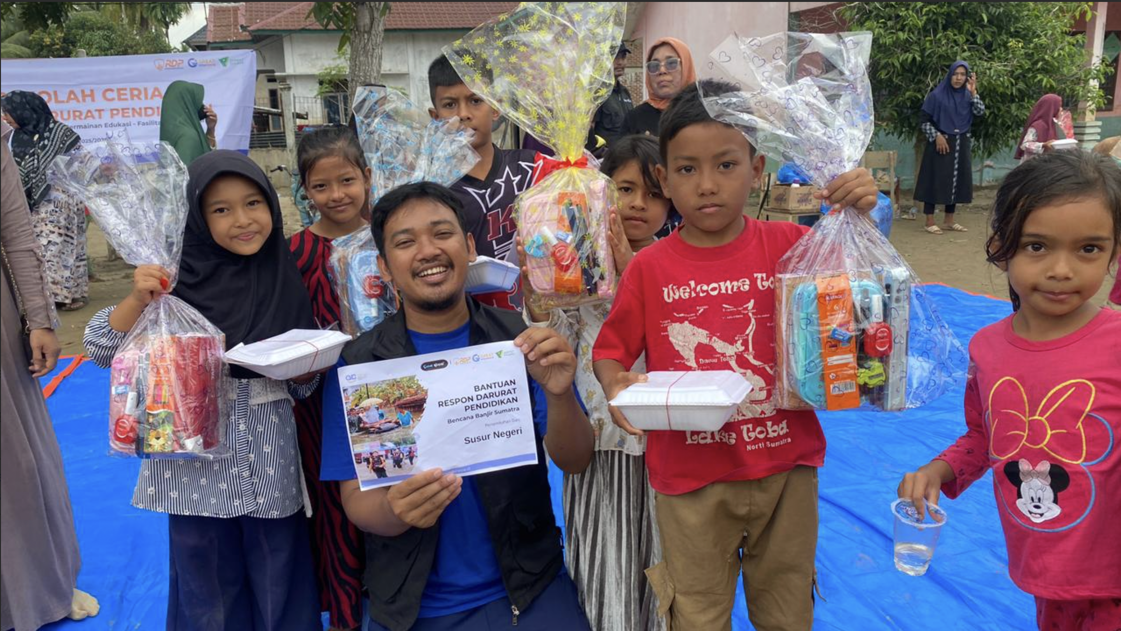 Kembali Tersalurkan Bantuan Respon Darurat Pendidikan
